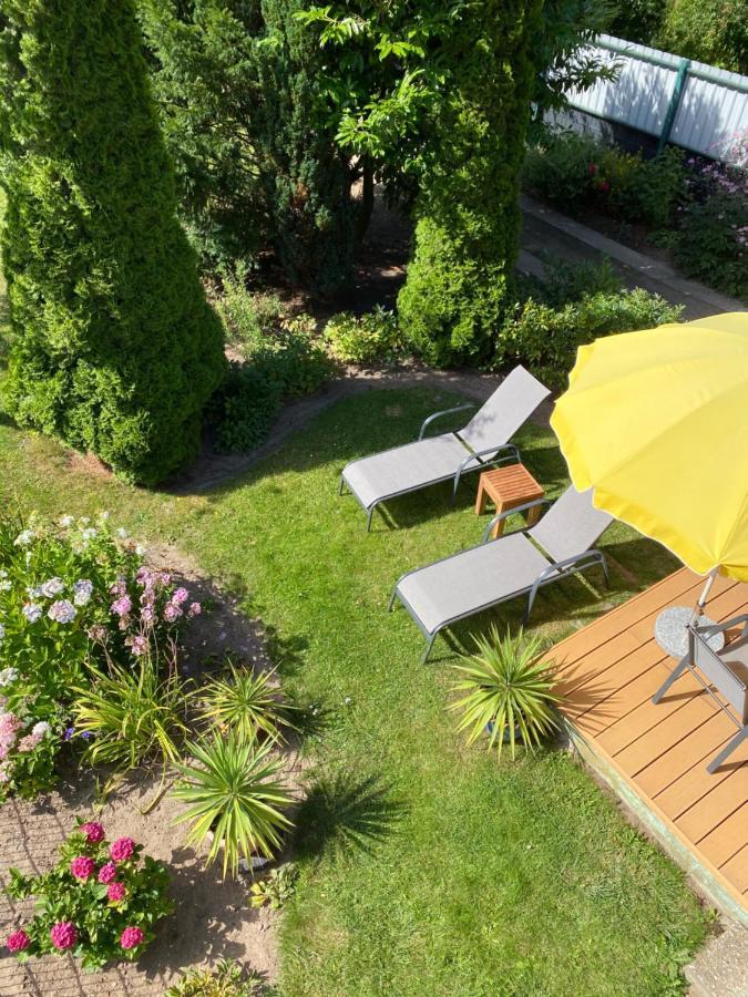 Ostseebungalow Haninghuus Diedrichshagen  Esterno foto