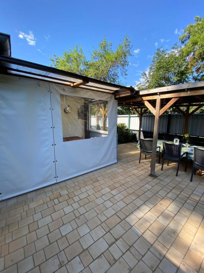 Ostseebungalow Haninghuus Diedrichshagen  Esterno foto