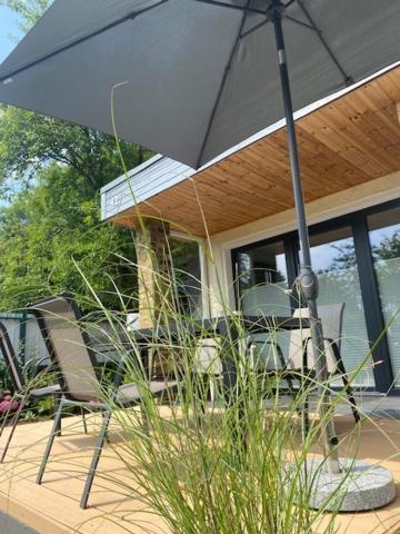 Ostseebungalow Haninghuus Diedrichshagen  Esterno foto